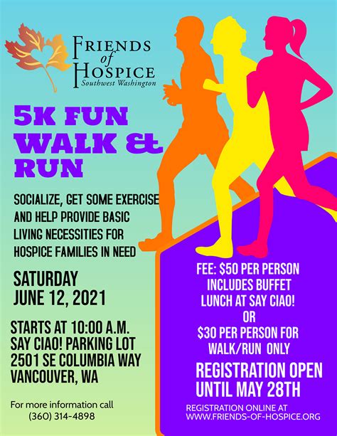 upcoming 5k near me